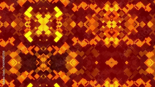 Fractal Energy Burst | Fiery Golden Expansion | 4K Abstract Explosion Animation
