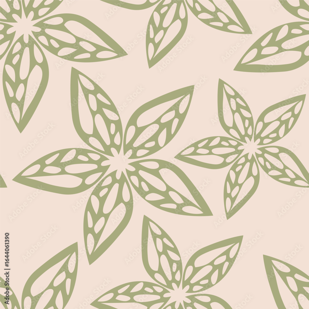 Fototapeta premium seamless floral pattern