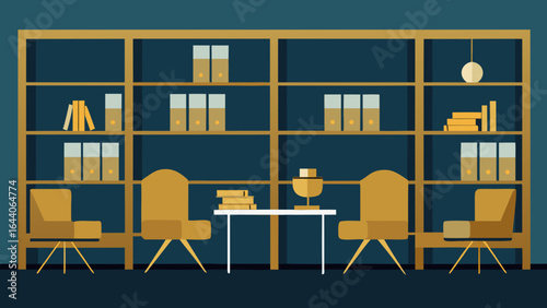 office brass bookshelf frames silk chair