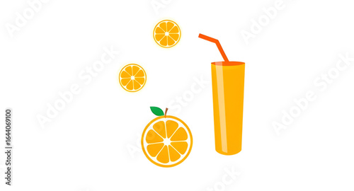 juicy fruit vector, orange with leaves, tropical refreshment, orange juice art, citrus juice concept, healthy orange drink