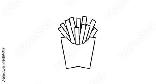french fries, french fries isolated, fries on white, potato fries, crispy fries, fast food fries, golden fries, fried potatoes, snack fries, junk food fries, salty fries, thin fries, thick fries, home