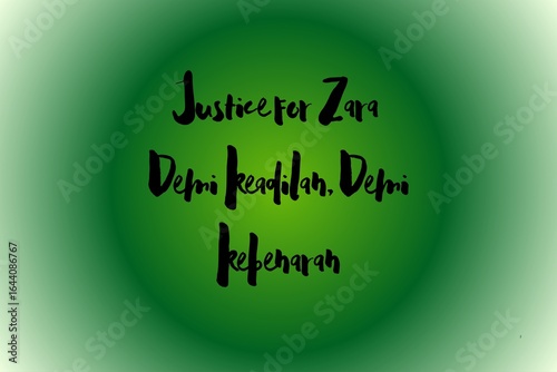 Justice for Zara – Green Aura Justice | Truth and Strength