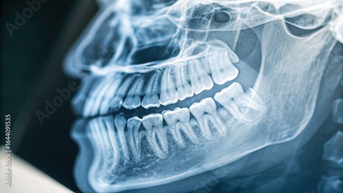 A dental x ray revealing the secrets hidden within offering a glimpse into oral health digitally