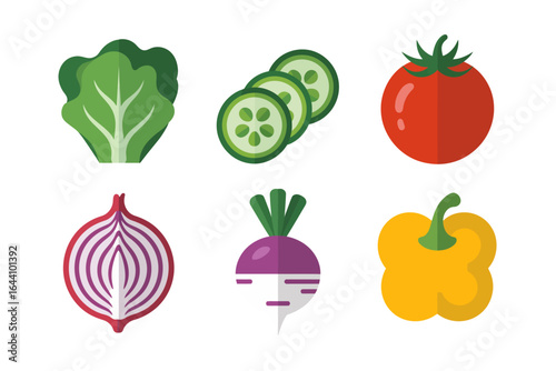 Meal prep vegetable icons, chopped and whole veg cutting board vector, kitchen cooking illustration, food blog poster, printable guide