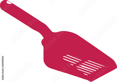 Pink cat litter scoop pet waste cleaner tool for cat owners