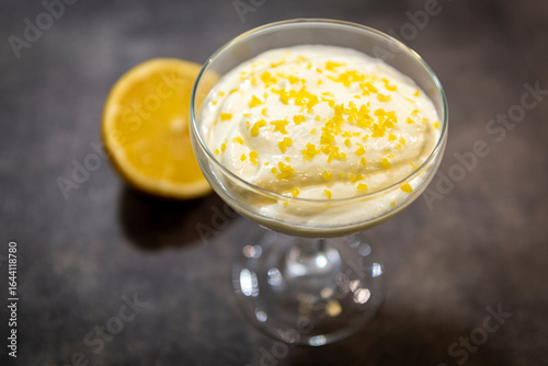 mousse de limón