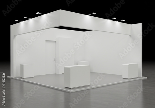 Exhibition Booth Mockup 