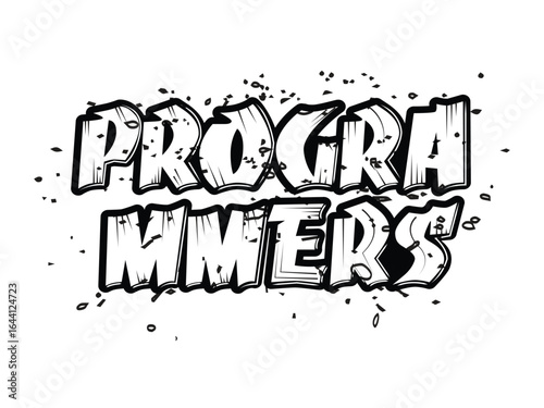 graffiti programmer t shirt design