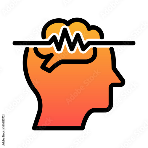 MIGRAINE Mental Health Awareness Concept