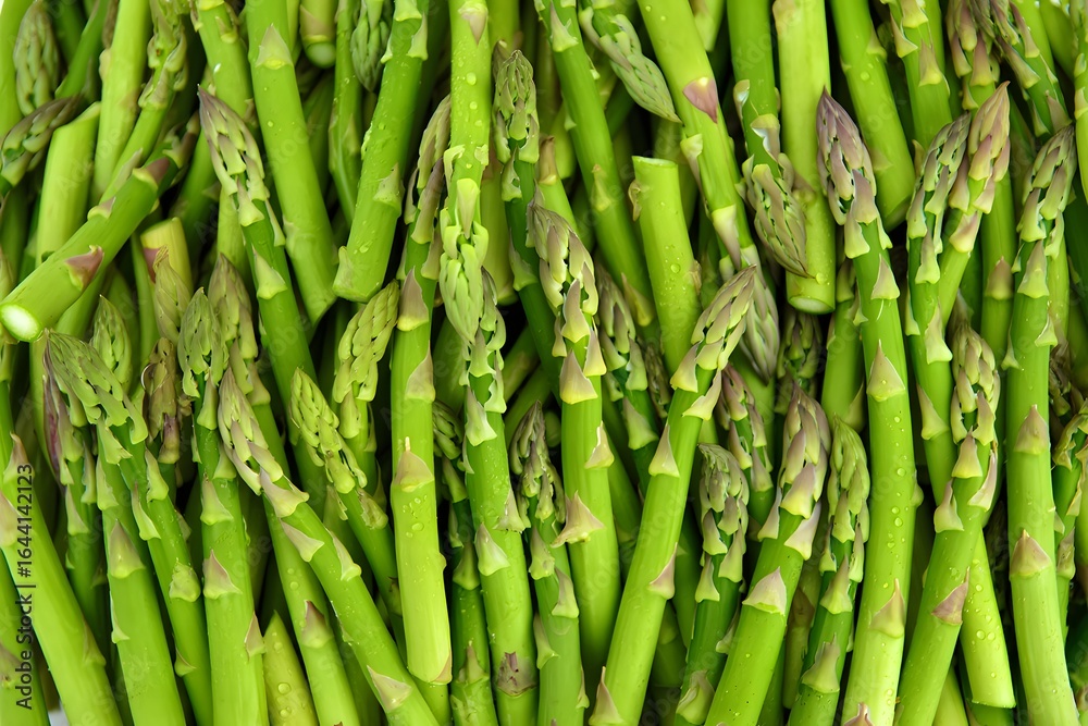 Fototapeta premium Asparagus on the market