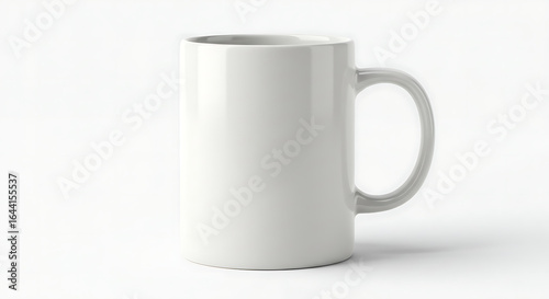 White ceramic mug