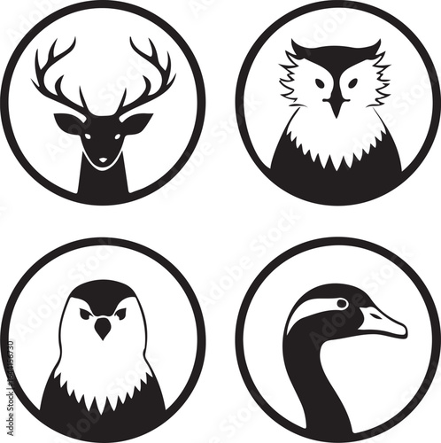Animal Emblem Set