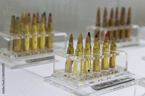 Leaded and unleaded rifle ammunition, rifle cartridges