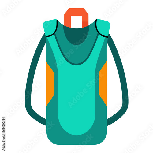 Hydration Pack on White Background