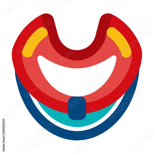 Mouth Guard on White Background