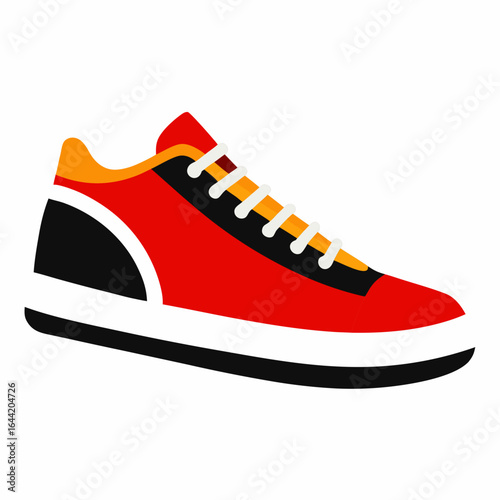 Sneakers on White Background