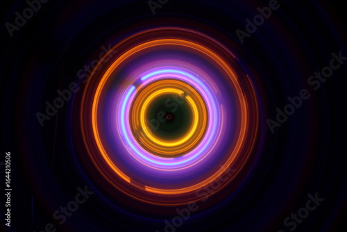 Music Dj concept. Trail of fire and smoke on vinyl record. Burning vinyl disk. Turntable vinyl record play Selective focus