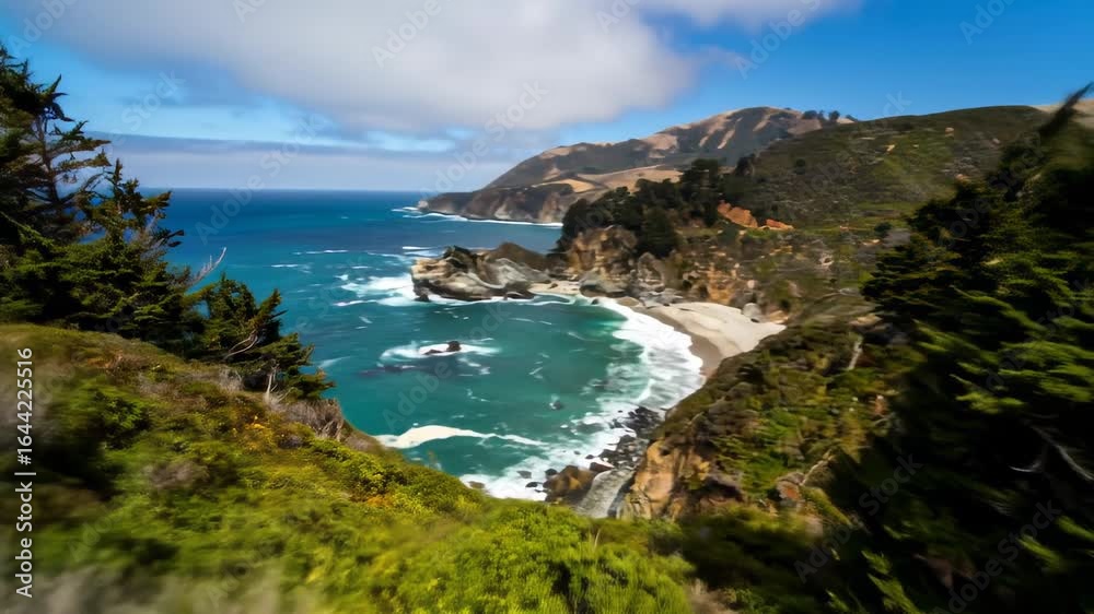 Coastal scenery pathway viewpoint Coastal scenery pathway viewpoint