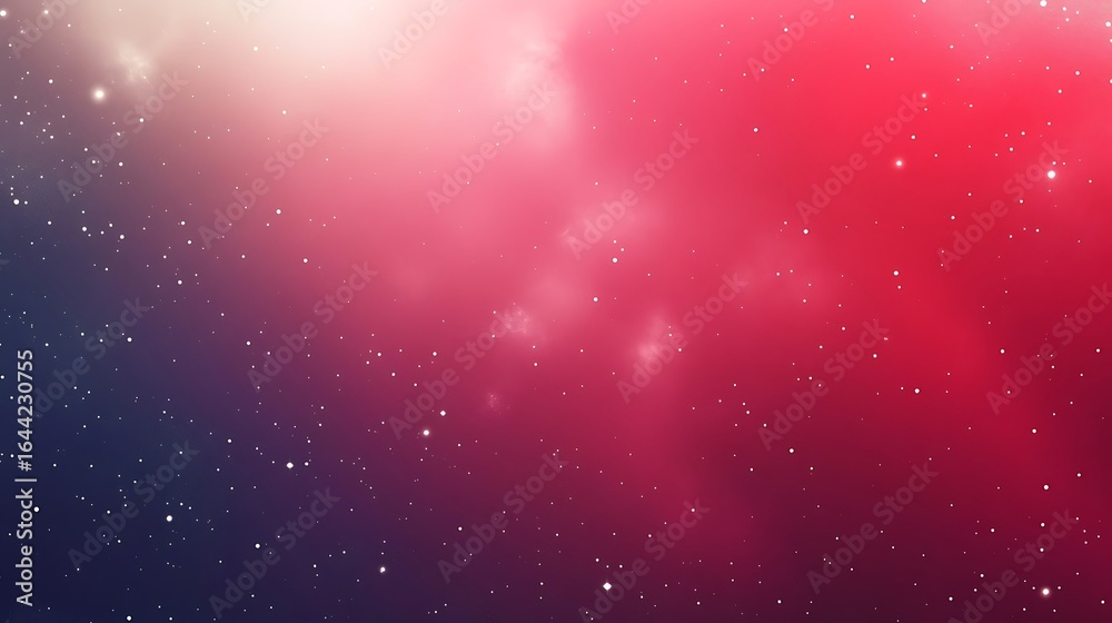 Obraz premium Abstract nebula galaxy cosmic background with stars and vibrant colors