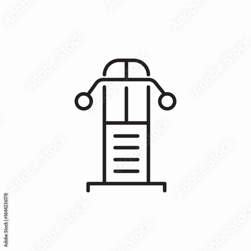 icon vector gym hardwork