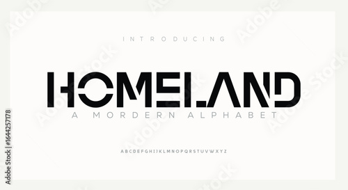 Abstract creative tech logo alphabet fonts. Typography minimalist urban sans serif digital fashion future creative logos fonts. vector illustration
