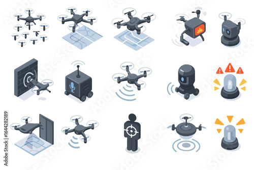 Tagger nano voice vector breach icon radar drone perimeter air beacon surveillance