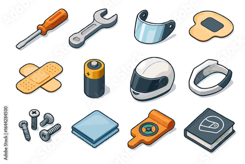 Manual calibration shell battery set replacement smart vector screwdriver screw helmet tool