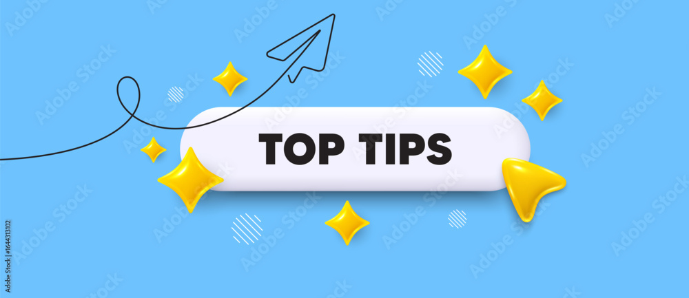 Tableau sur toile Top tips search bar