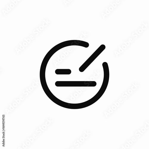 timer off icon sign vector