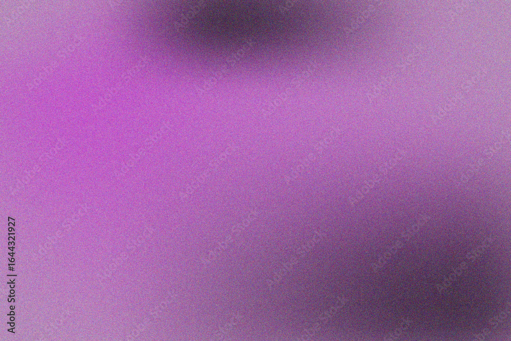 Fototapeta premium Purple grainy gradient background, soft violet blurred texture with film grain, abstract magenta aesthetic backdrop for social media and web design