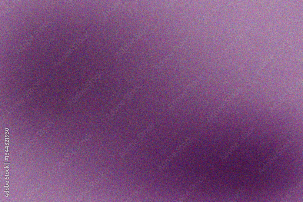 Fototapeta premium Purple grainy gradient background, abstract soft violet texture with noise, minimalist dark plum color transition for modern web design