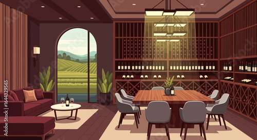 interior of a restaurant