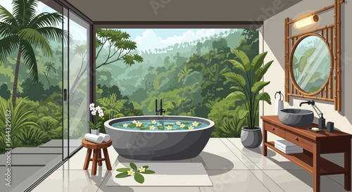 modern living room with fireplace