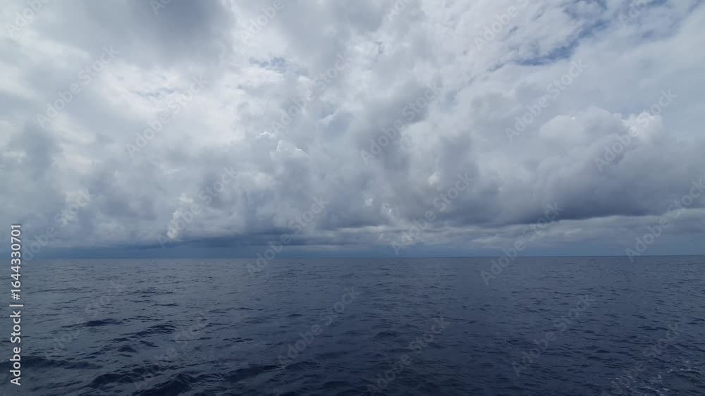 Clouds and sea Clouds and sea