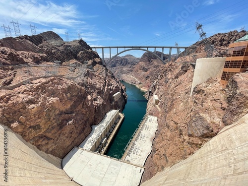 hoover dam panorama