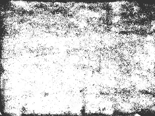Wallpaper Mural Worn black grunge texture dark grainy texture on white background. Abstract surface dust and rough dirty wall background concept. Worn, torn, weathered effect. Vector illustration. Torontodigital.ca