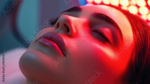 Red light therapy for skin rejuvenation