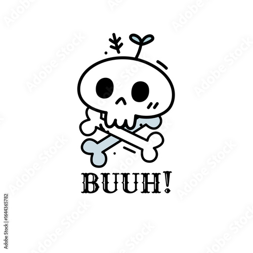 Cute skull