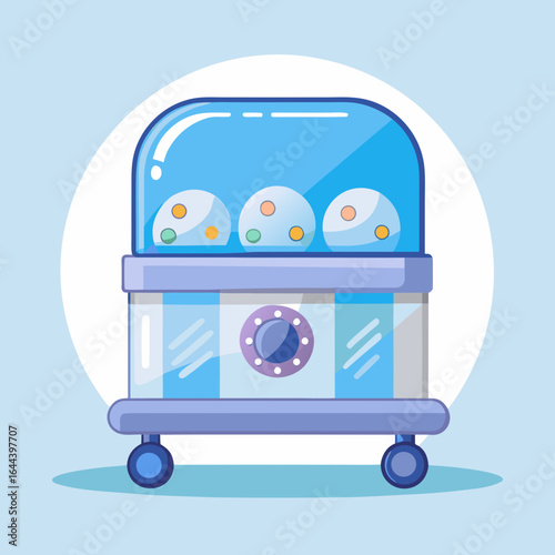 Egg incubator vector