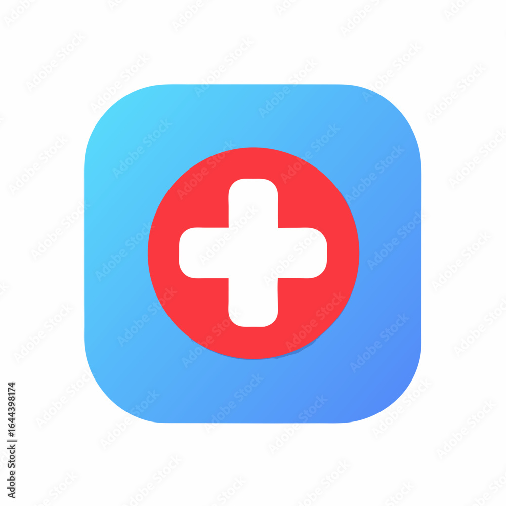 Fototapeta premium first aid kit icon