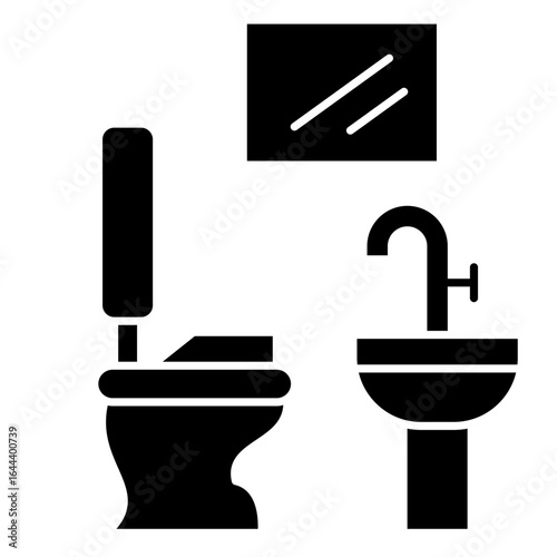 Washroom Door Sign