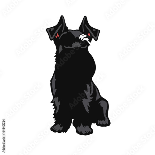 Standard Schnauzer Portrait