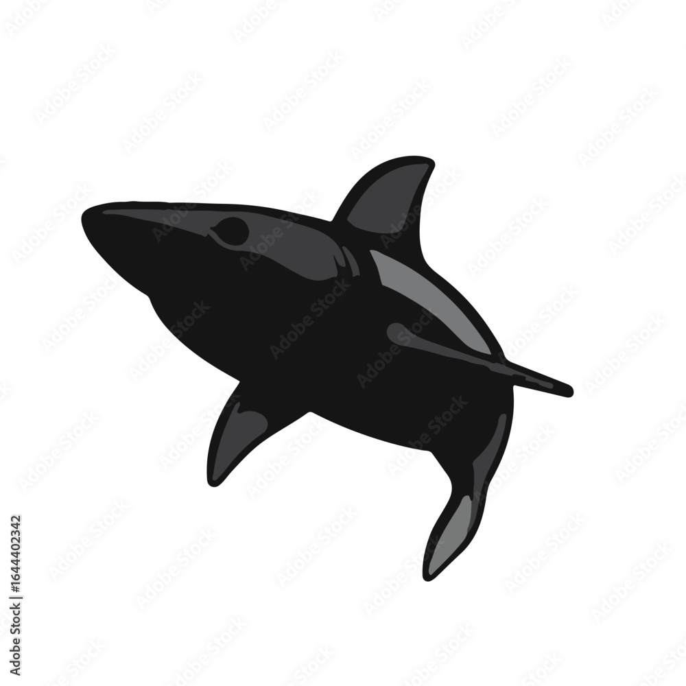 Obraz premium Shark Spinner