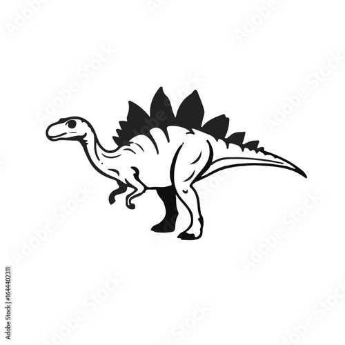 Spinosaurus Dinosaur Illustration