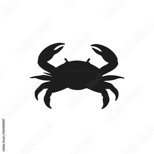 Black Sand Crab Illustration