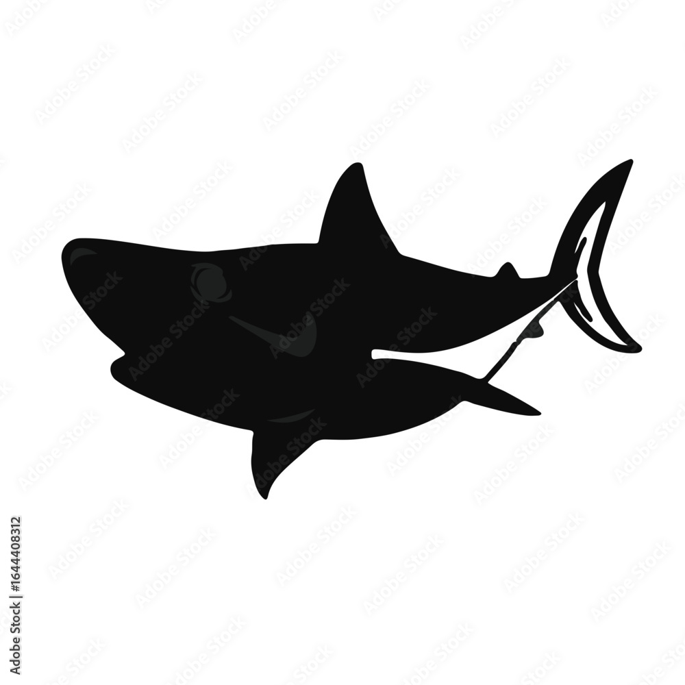 Obraz premium Salmon-Shark marine creature