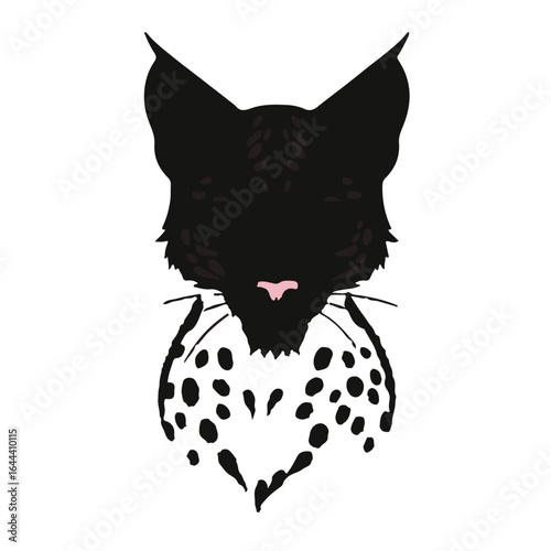 Black Serval Animal