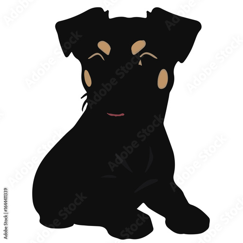 Russell Terrier Pet Illustration