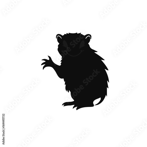 Black Rottweiler Symbol