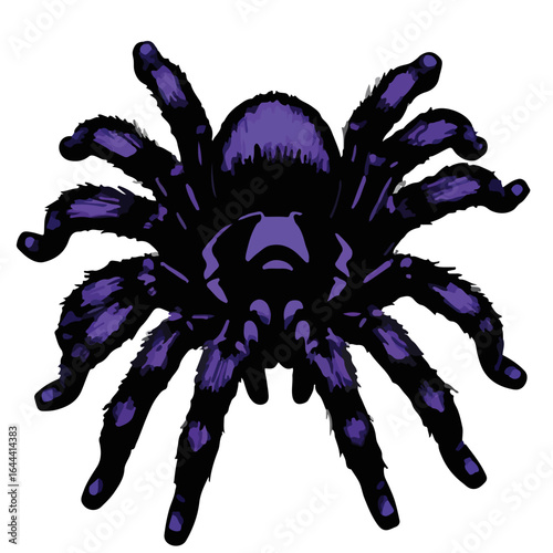 Purple Tarantula Creature